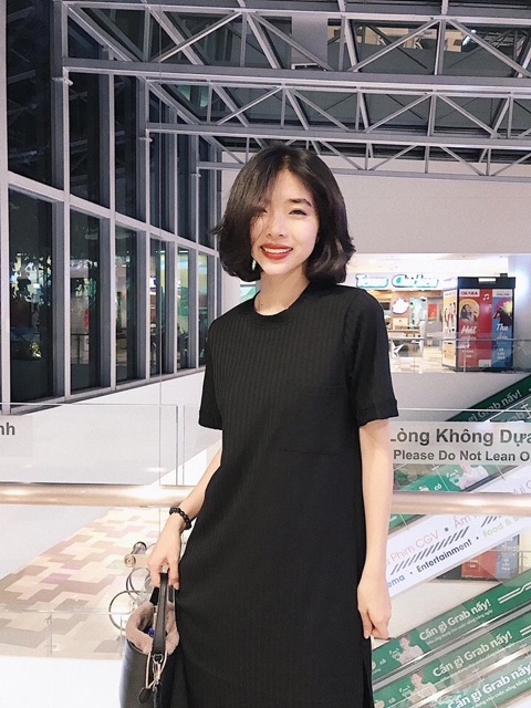 Đầm suông T-shirt yoona