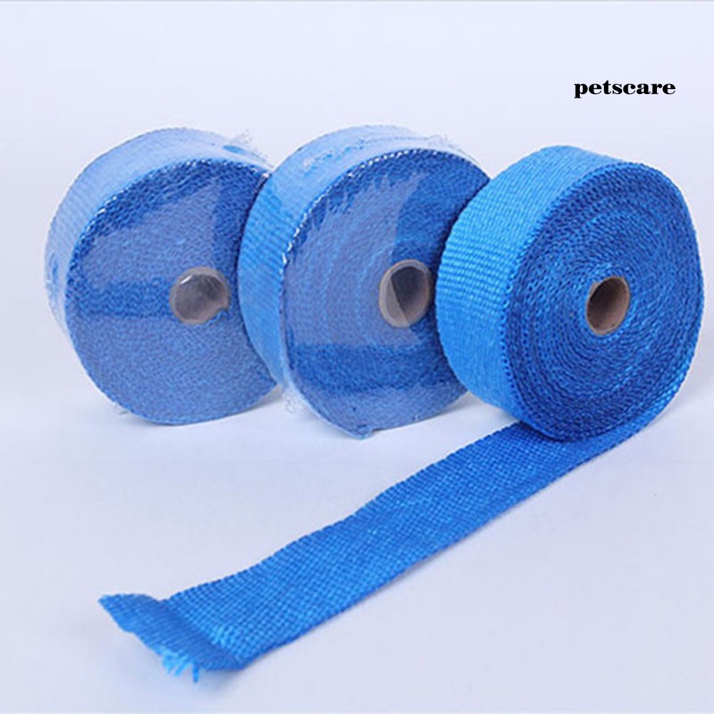 Dải Thép Bọc Ống Pô Xe Máy / Xe Hơi Cách Nhiệt Kèm 4 Dây Buộc