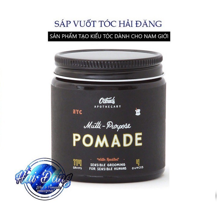 [CHÍNH HÃNG] Sáp vuốt tóc O’DOUDS MULTI PURPOSE POMADE 114g - Nhập khẩu Mỹ