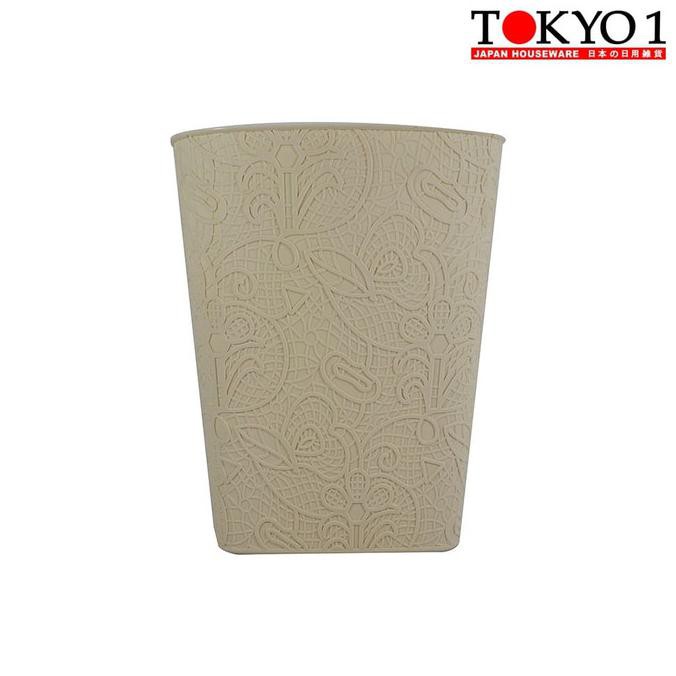 Thùng Rác Vuông Tokyo 1 Dustbin 9.5l 405403 Mã 345