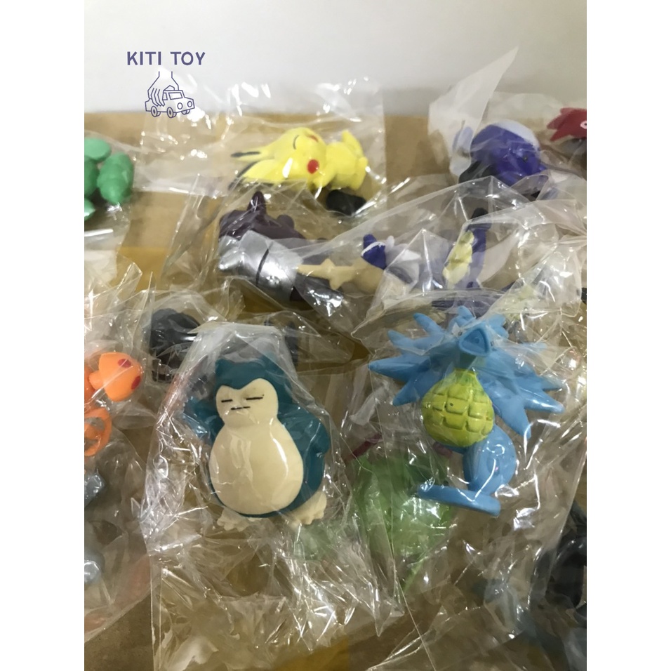 Pokemon nhựa dẻo size 4cm bán theo gram giá rẻ