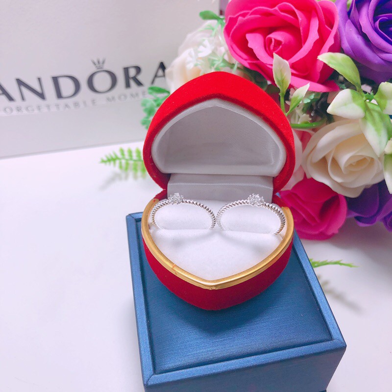 NHẪN BÔNG TUYẾT THÂN VẶN XINH XẮN LINH MIU SILVER