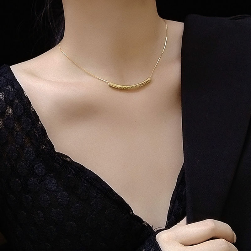 Dây chuyền nữ 100% TITAN NGUYÊN CHẤT vòng cổ KHÔNG GỈ thiết kế đơn giản phong cách ins hàn quốc