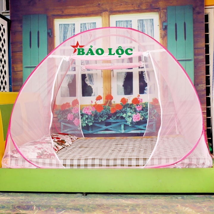 Mùng chụp tự bung 1m6 x 2m loại 2 cửa