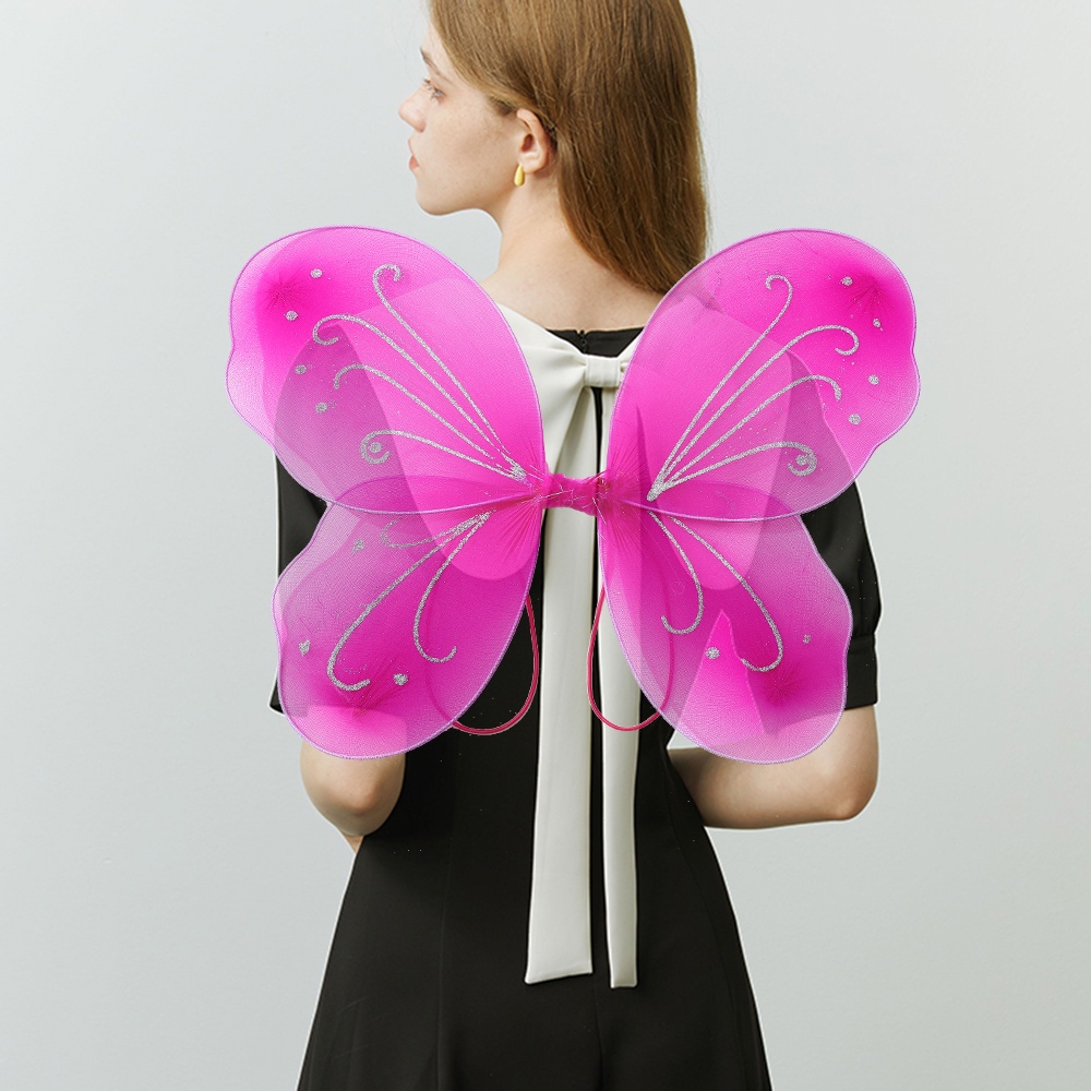 Đôi Cánh Thiên Thần Lưới Hóa Trang Halloween