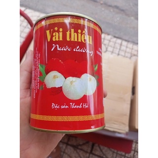 Vải thiều ngâm nước đường Thanh Hà -hàng loại 1 565gr