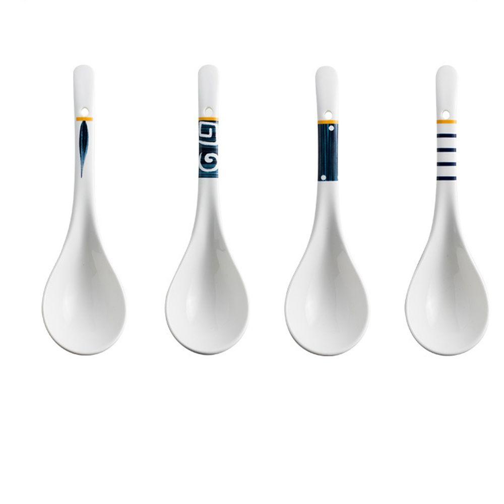 Muỗng Múc Kem / Cháo Bằng Sứ Tiện Dụng Cho Nhà Bếp