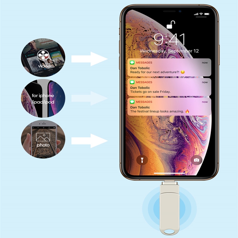 USB 3.0 tùy chọn dung lượng không thấm nước giao diện USB/ IOS USB/ Type C