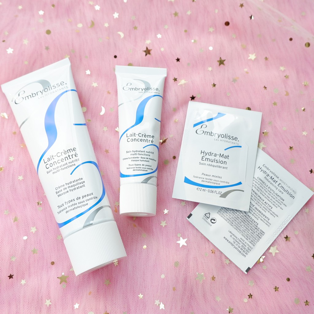 Kem Dưỡng Ẩm Embryolisse Lait Creme Concentre siêu phục hồi da 2ml - 30ml - 75ml chính hãng Pháp NPP Shoptido | BigBuy360 - bigbuy360.vn