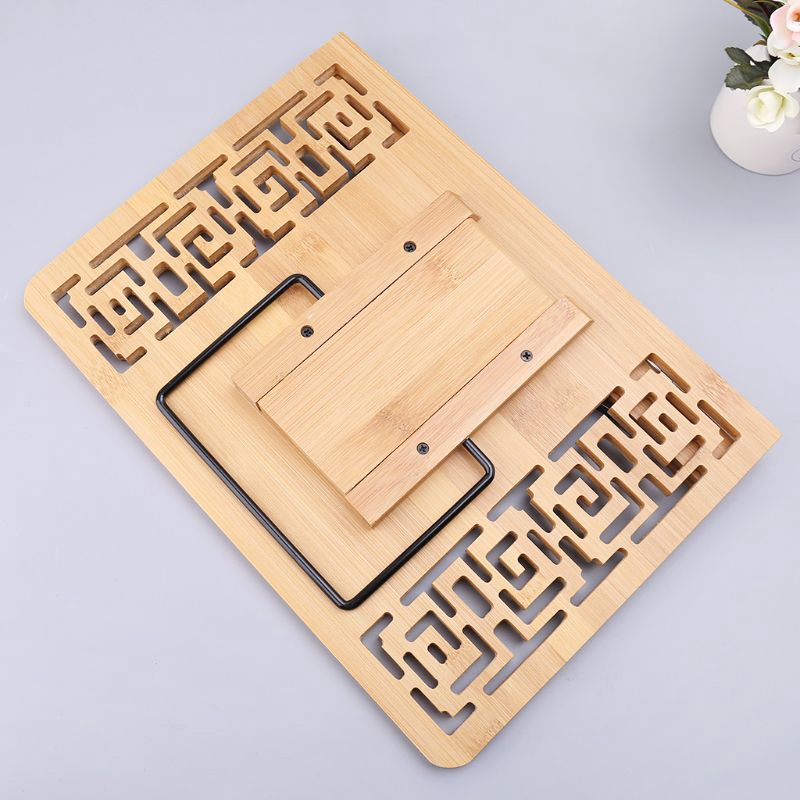 Kẹp Giữ Sách Bằng Tre Có Thể Điều Chỉnh Tiện Lợi