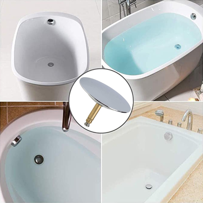 Nút Chặn Lỗ Thoát Nước Bồn Tắm Đường Kính 72mm Có Thể Tháo Rời Tiện Dụng