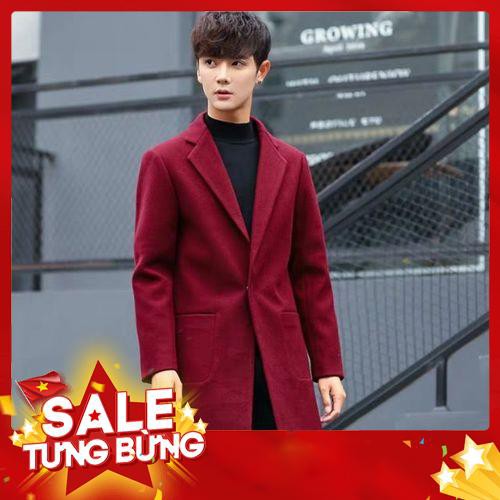 Áo dạ măng tô nam lẻ sz(Order) -Hàng nhập khẩu