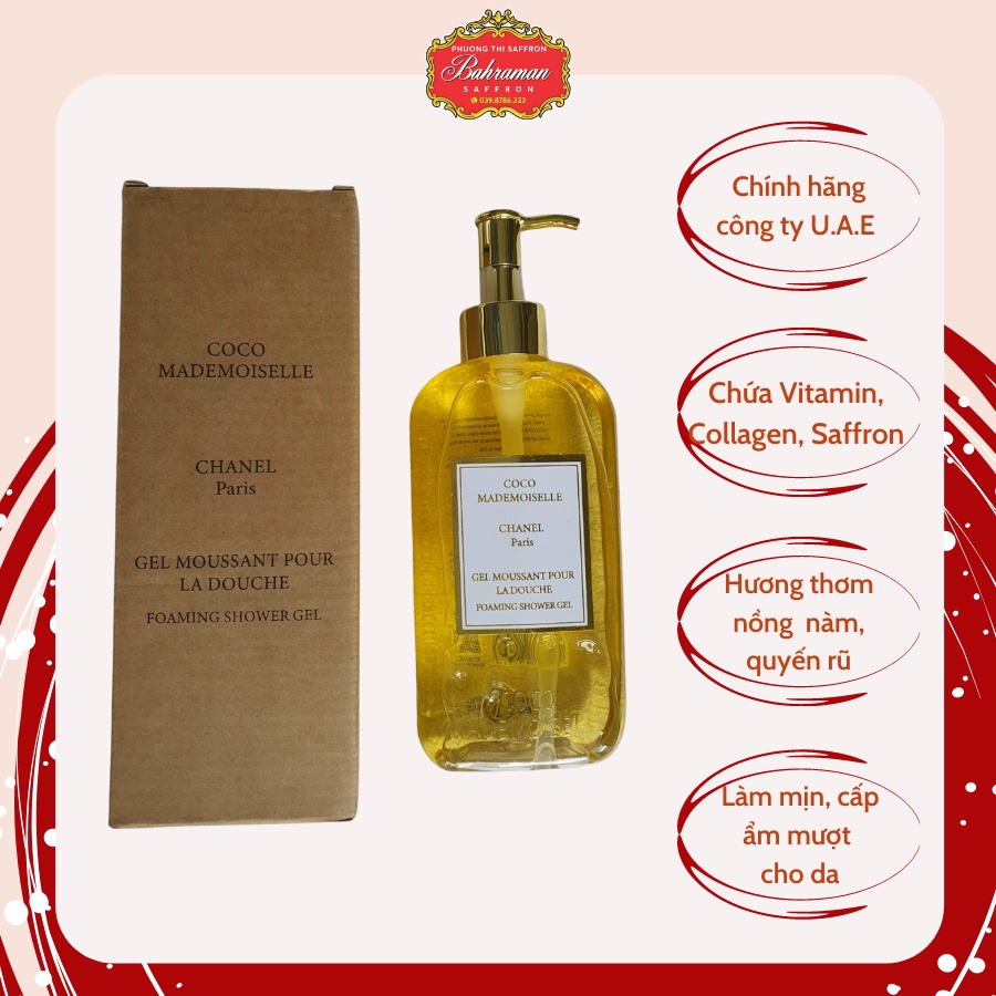 Sữa tắm hương nước hoa coco chanel 350ml chính hãng U.A.E hương thơm quyến rũ , quý phái cho các nàng | BigBuy360 - bigbuy360.vn