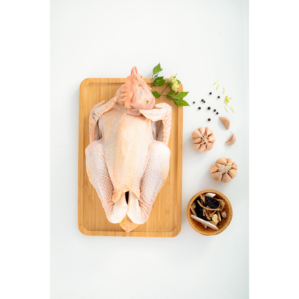 3F Gà ta Thảo dược 1.2kg cao cấp  [HCM] Tươi mới mỗi ngày, nhận hàng sau 1 2 ngày đặt