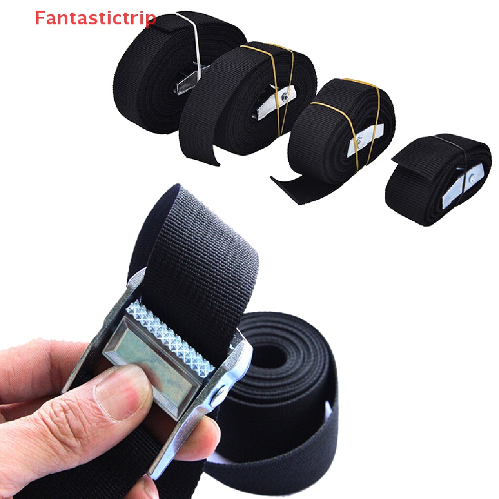 [Fantastictrip] Dây Đai Nylon Buộc Túi Xách Hành Lý Có Khóa Kim Loại Mới