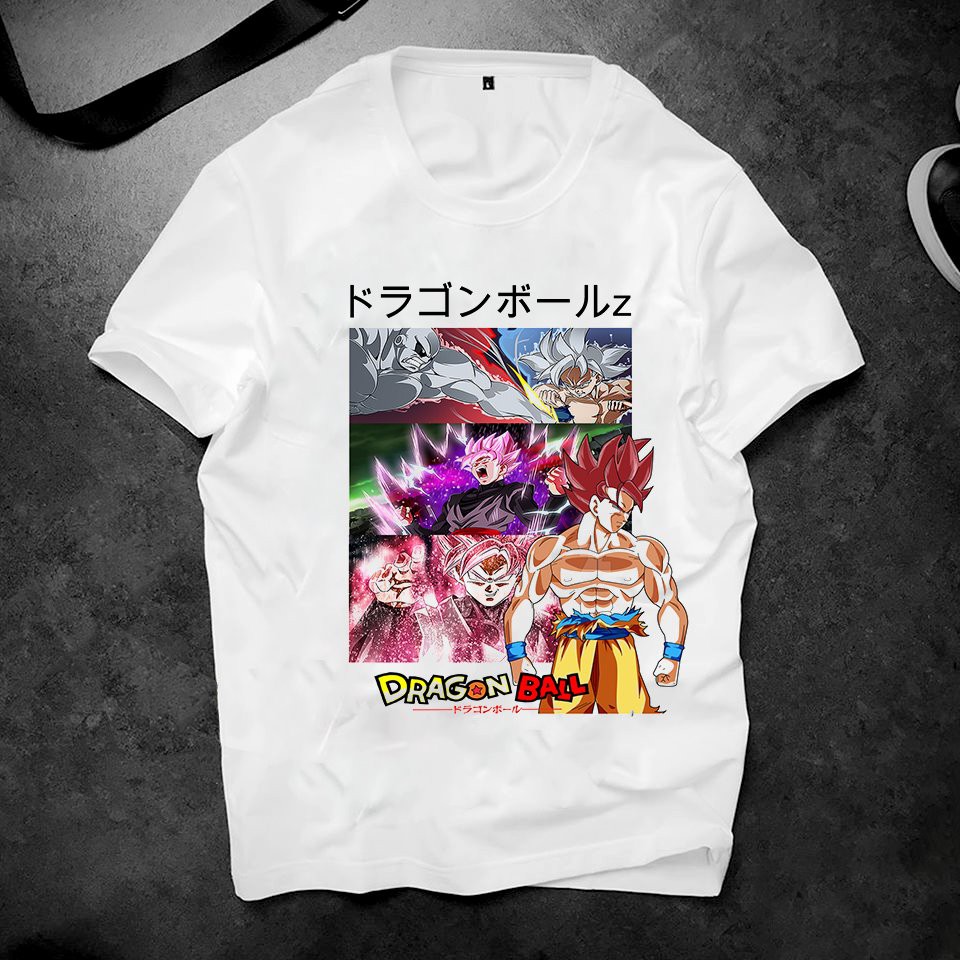 Áo thun form rộng unisex hình GoKu chất vải đẹp2019ts706