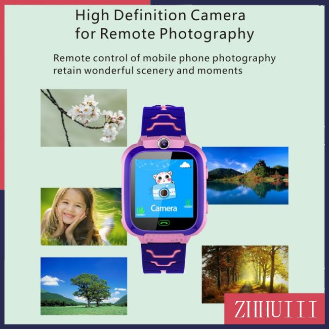 Đồng Hồ Thông Minh Q12B Chống Thấm Nước LBS Định Vị 2G Tương Thích Android IOS Cho Bé