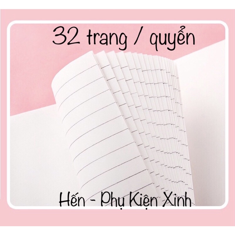 Sổ tay mini bỏ túi du lịch cute tiện lợi sổ ghi chú công việc notebook