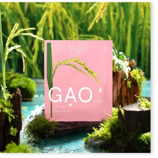 MẶT NẠ GẠO TINH KHIẾT MOI HỘP 3 MIẾNG (NẠ HỒ NGỌC HÀ)