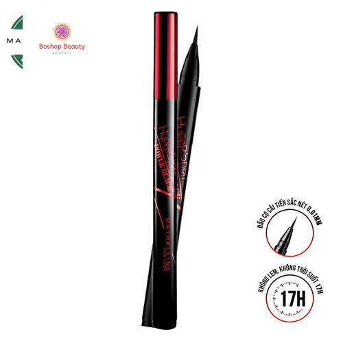 Kẻ Mắt Nước Màu Đen Maybelline Hyper Sharp Laser Black Hyper