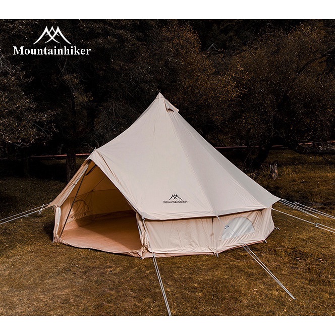 Lều Cắm Trại Mông Cổ Dã Ngoại Du Lịch Kích Thước 3M, 4M Dành Cho 4-8 Người - Doanh Trại Mông Cổ