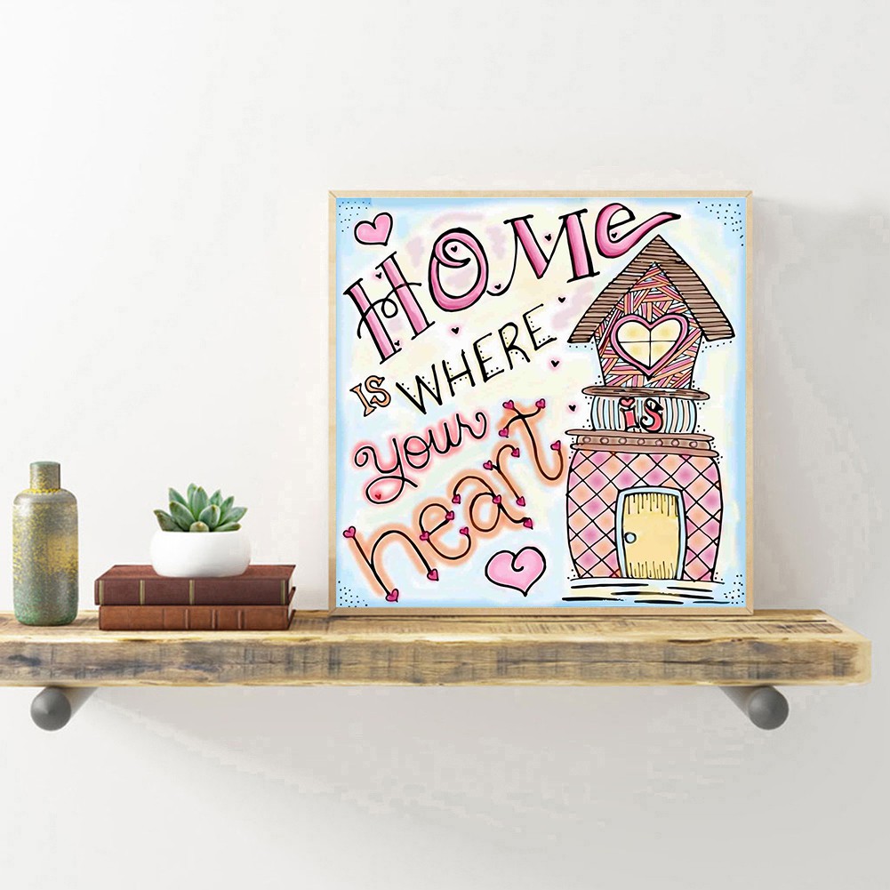 Bộ Tranh Đính Đá 5d Tự Làm Hình Đôi Môi Độc Đáo