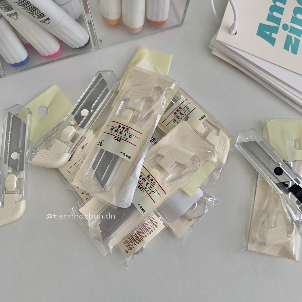 RỌC GIẤY MINI TRONG SUỐT MUJI STYLE  - Tiệm nhà Chun