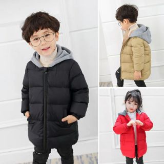 [HÀNG ORDER] Áo phao dáng dài cho bé ( trai / gái)8 hagauorder