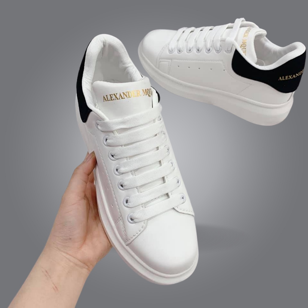 Giày thể thao nam nữ MC QUEEN gót đen hàng việt nam xuất khẩu giầy sneaker nam nữ full size 36-43