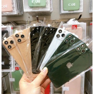Miếng dán lưng độ camera iphone 11 Pro max cho IPhone XS Max nhiều màu