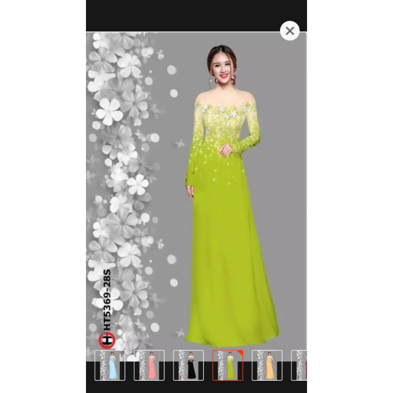 🍎👠ÁO DÀI LUA NHAT CO GIÃN 7D, 3 MẪU MAY SẴN.149K 1 ÁO MAY SẴN