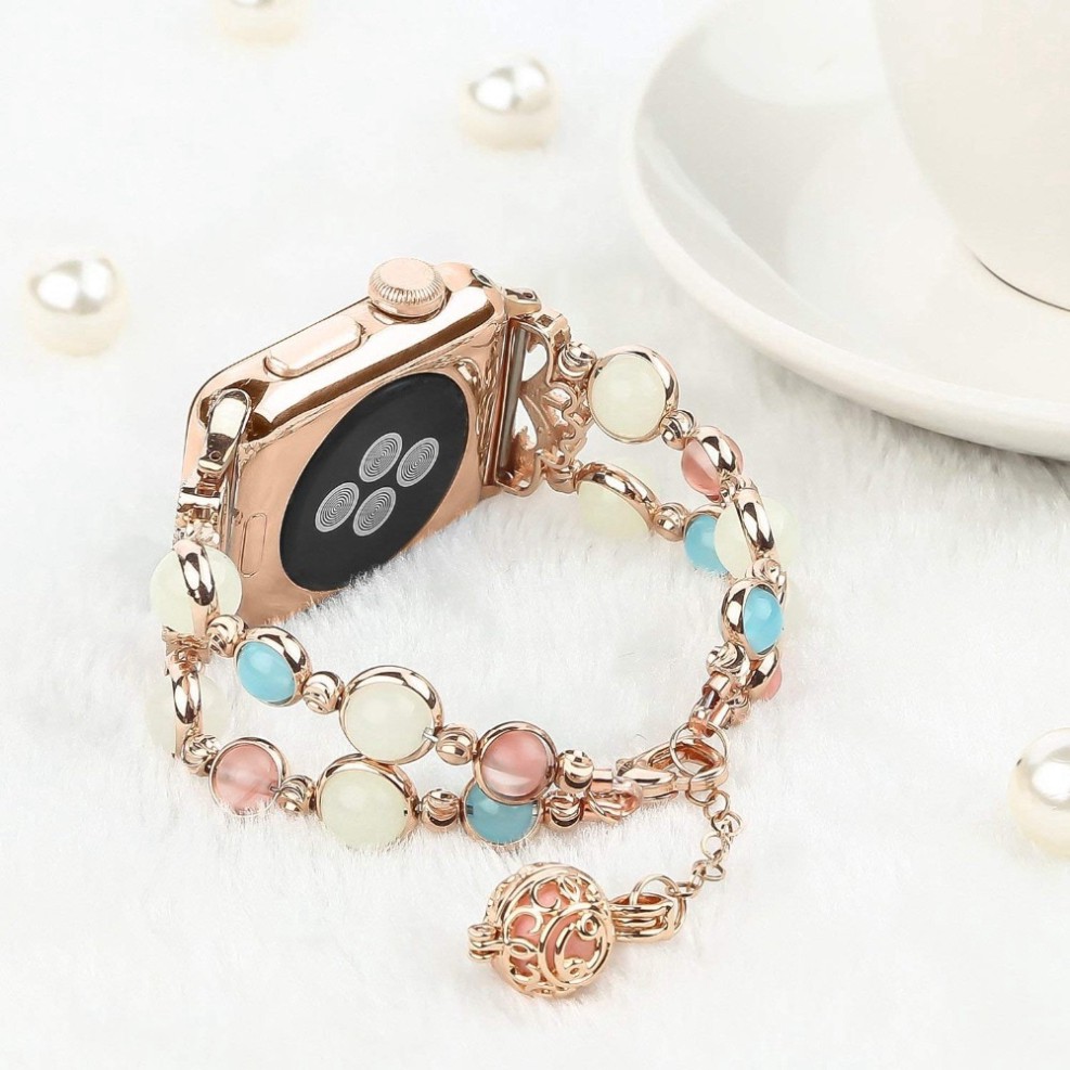 Sale 69% Vòng tay thay thế dây đồng hồ Apple Watch 4/3 38mm và 42mm, black,38mm Giá gốc 266000đ- 16F4