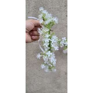Vòng hoa bi đội đầu chụp ảnh kỷ yếu