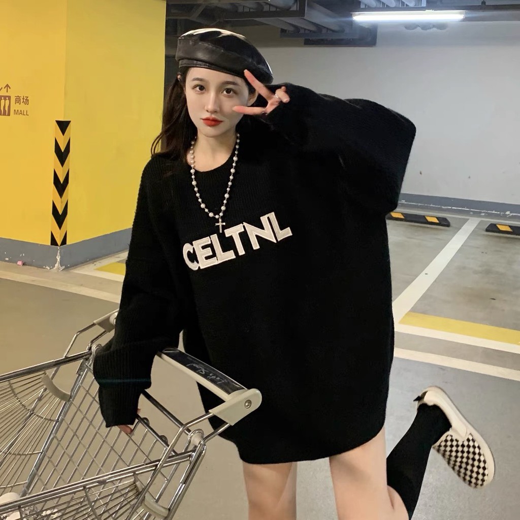 Áo Sweater CeLine Form Rộng, Nam Nữ dáng Unisex - Áo Chất Nỉ Bông Cao Cấp - Áo Hoodie Top Xu Hướng 2021