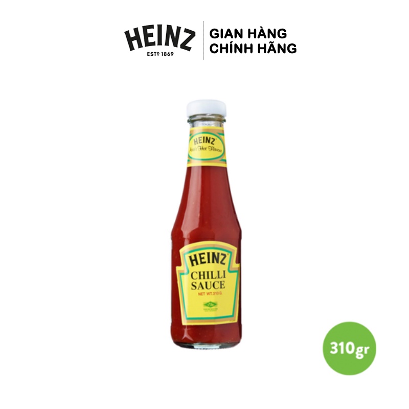 Tương Ớt HEINZ tem vàng 310g Date 2023