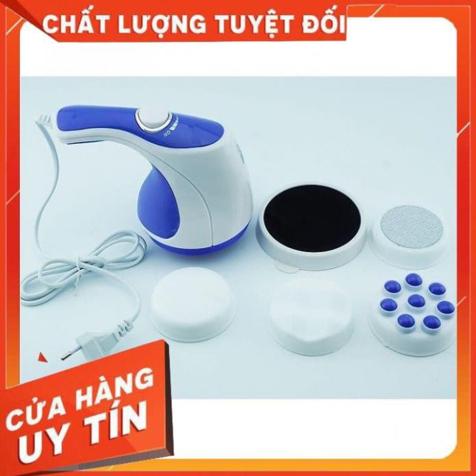 SỐC SALE [HÀNG LOẠI 1] Máy Massage Cầm Tay Relax & Spin Tone 5 Đầu A781