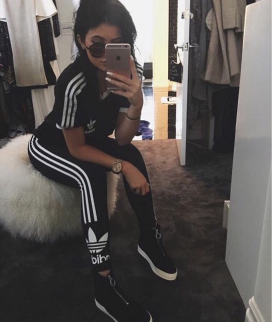 Quần Legging short das 3 sọc logo chân 3-Stripes Trefoil leggings 661 originals 3-Stripes Trefoil leggin