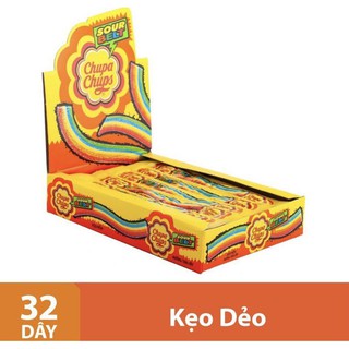Kẹo dẻo chupa chups cầu vòng (32 dây)