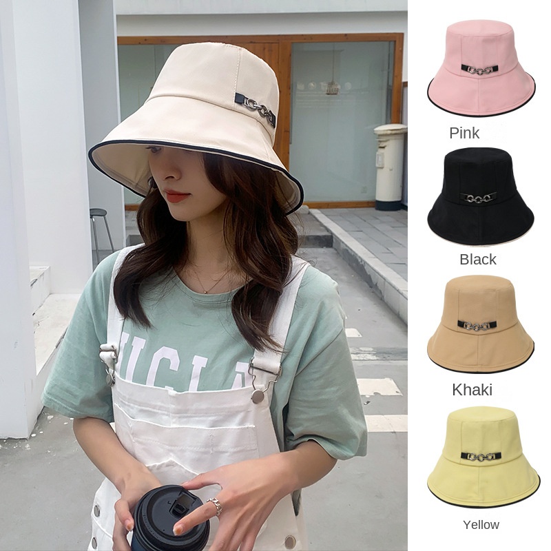 Nón Bucket Mềm Chống Nắng Kiểu Dáng Thời Trang Phong Cách Hàn Quốc