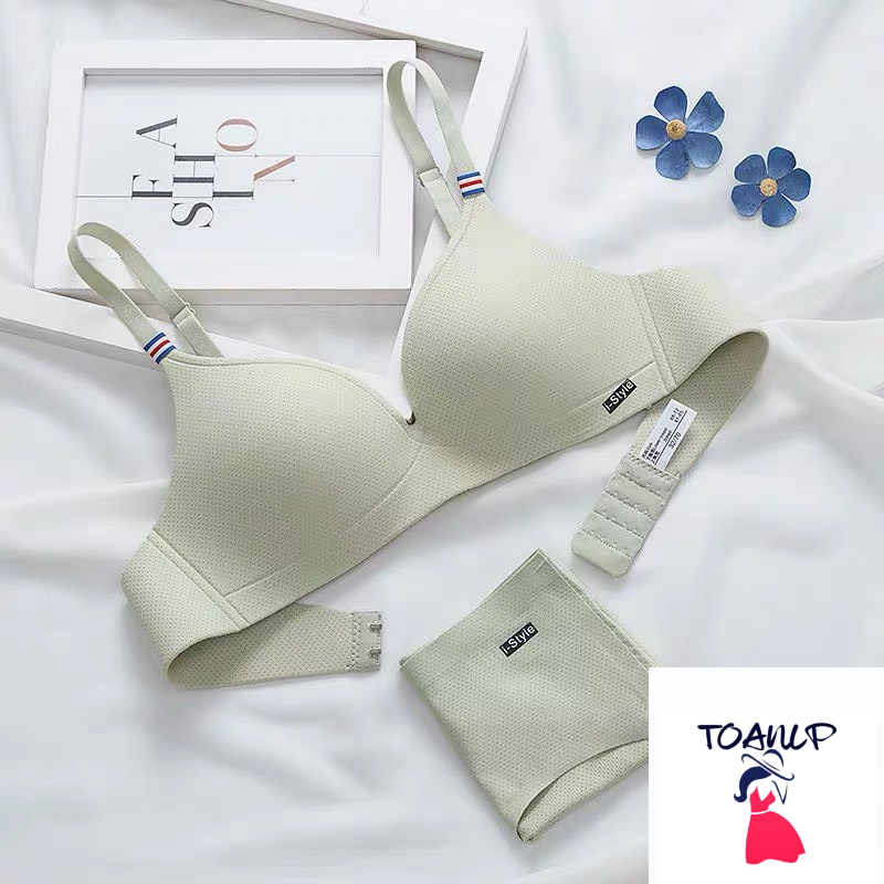 Bộ đồ lót thông hơi mút mỏng 299 ( set cả bộ)