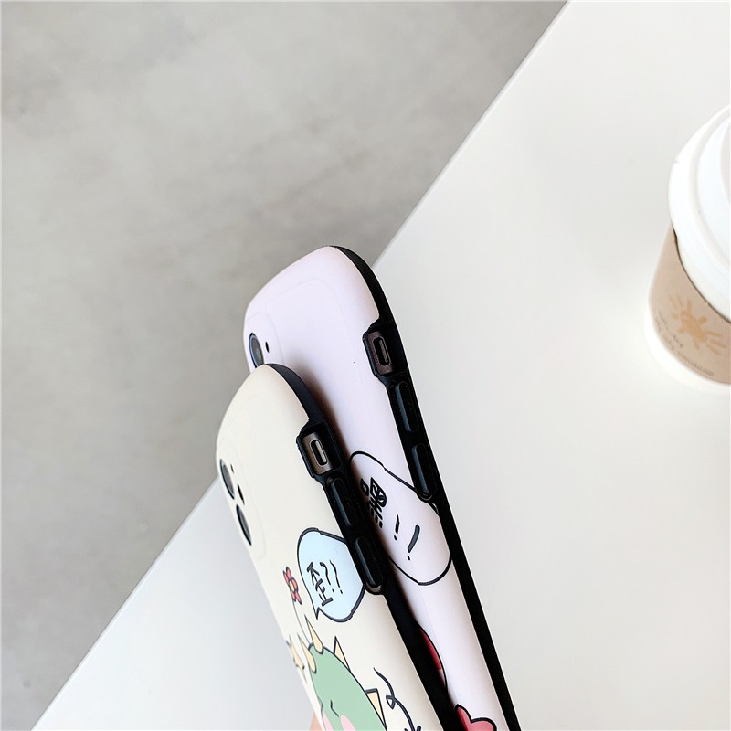Ốp lưng iphone Couple Dino IMD viền cong dày dặn 5/5s/6/6plus/6s/6splus/7/7plus/8/8plus/x/xs/11/12/pro/max/plus/promax | BigBuy360 - bigbuy360.vn