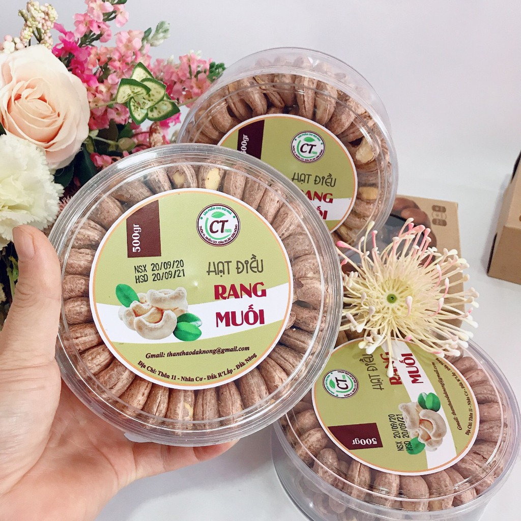 Hạt Điều Rang Muối [500g - Phân Loại A+] ⚜️FREESHIP⚜️ Hạt Điều Rang Muối Size Lớn Có Vỏ Lụa Đặc Sản Tây Nguyên | BigBuy360 - bigbuy360.vn