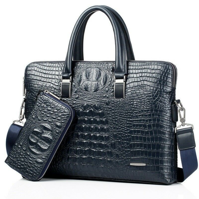 Túi xách da cá sấu thời trang dành cho nam | BigBuy360 - bigbuy360.vn