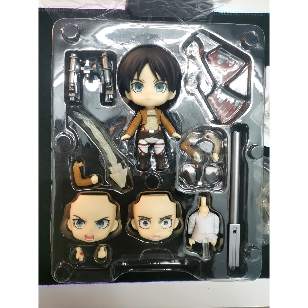 GIÁ HỦY DIỆT Mô Hình Eren Yeager Attack on Titan Có Khớp Cử Động Nendoroid 375