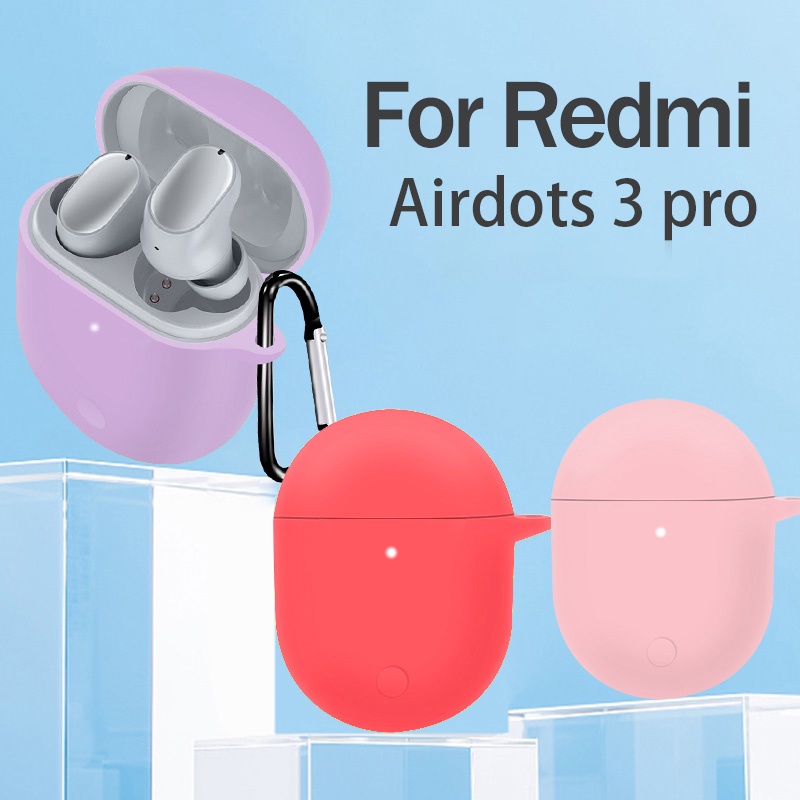 Vỏ bọc bảo vệ hộp sạc tai nghe không dây silicon dẻo cho Xiaomi Redmi Buds 3 Pro / Redmi Airdots 3 Pro