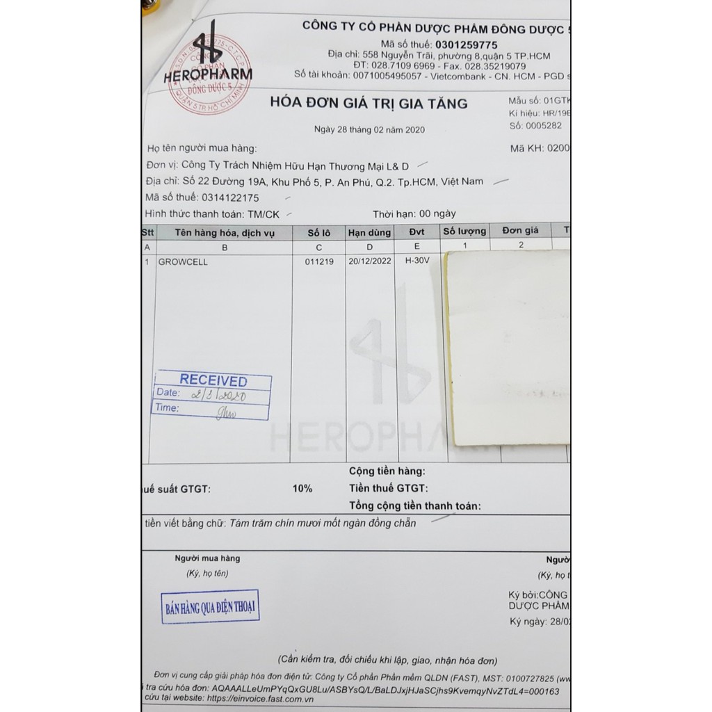 Viên Uống Tăng Cường Sức Đề Kháng, Chống Lão Hóa Growcell Hộp 30 Viên | Thế Giới Skin Care