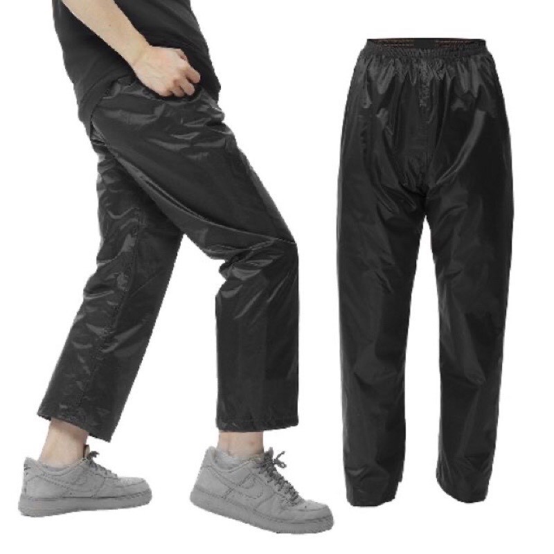 Quần đi mưa Khánh Chi cao cấp siêu bền màu đen size M- 4XL