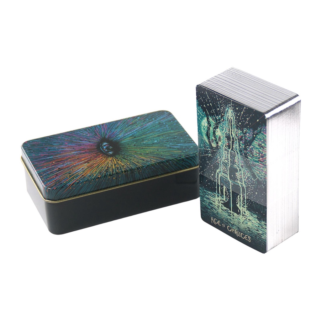 Bộ Bài Tarot 78 Lá Màu Bạc