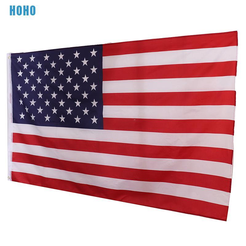 Cờ nước Mỹ kích thước 5x3ft 90x150cm trang trí