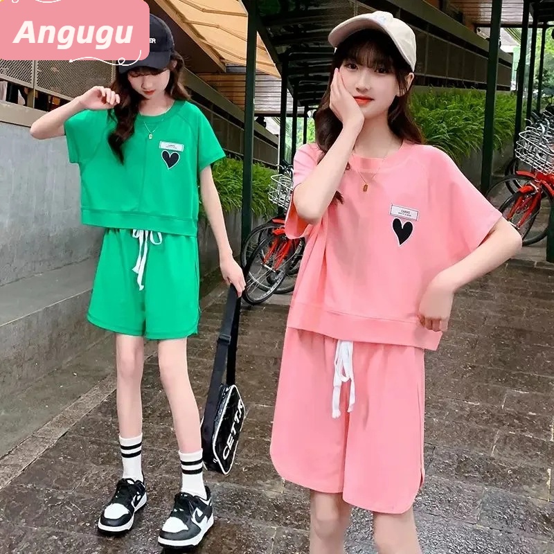Set 2 Món Áo Thun + Quần Short Thời Trang Cho Bé Gái Từ 3 Đến 4-5 Đến 6 Đến 7 Đến 8 Đến 9 Đến 10 Đến 11 Đến 12 Tuổi 2022 Mới